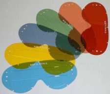 2x Rip N Roll Colossus XL Roll OFF LENS ANTI FOG SCRATCH Clear Motocross Enduro