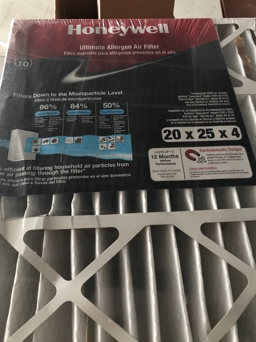 New Honeywell Home CF200D2025 Air Filter 20x25x4