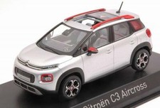 Citroen C3 Aircross 2017 Cosmic Silver/Orange Deco 1:43 NOREV 155333