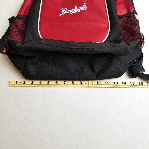 OGIO Leinenkugels Backpack Red Black Audio Pocket NEW Tech Gear Travel College - Picture 15 of 16
