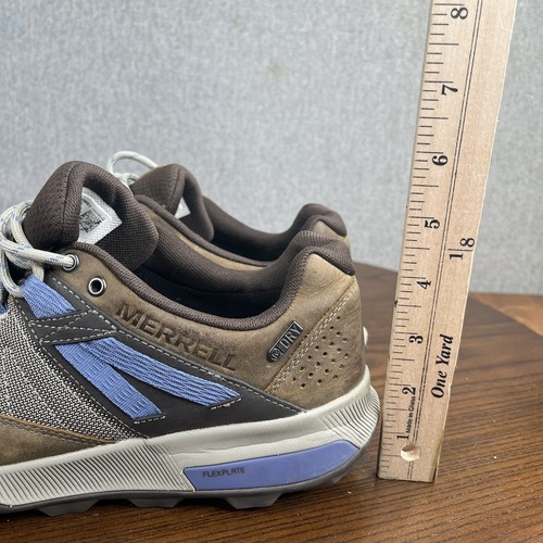 Merrell Flex Plate Shoes Women's Size 10 Brown Blue Vibram Hiking Sneaker J18800 - Picture 10 of 17