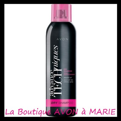Shampoing Sec AVON DRY SHAMPOO 150ml - Absorbe Le Sébum, Rafraîchit - Neuf