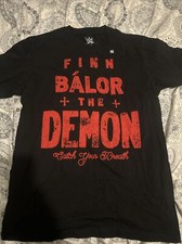 OFFICIAL WWE NXT FINN BALOR THE DEMON CATCH YOUR BREATH M T-SHIRT NEW/UNWORN