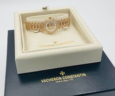 Vacheron Constantin 18K Rose Gold Patrimony Traditionnelle Factory Diamond Watch 15