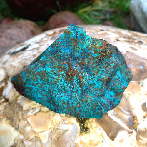 0,39Kg Schattuckit CHRYSOKOLL Shattuckit Dioptas Türkis Azurit Malachit Nr.Z Zen - Bild 2 von 6