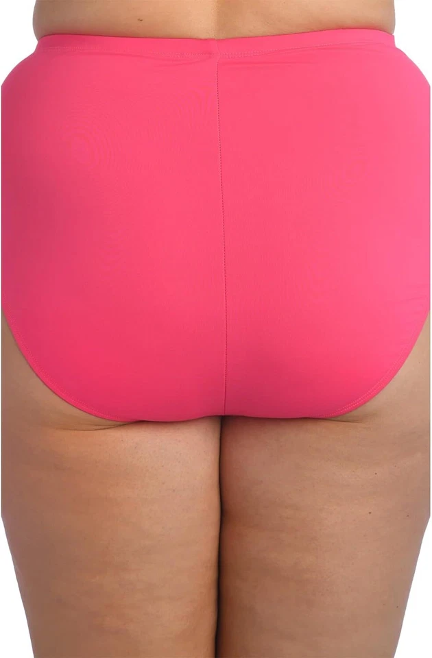 La Blanca Island Shirred High Waist Swimsuit Bikini Bottom, Size 18 Plus - Image 2 of 2