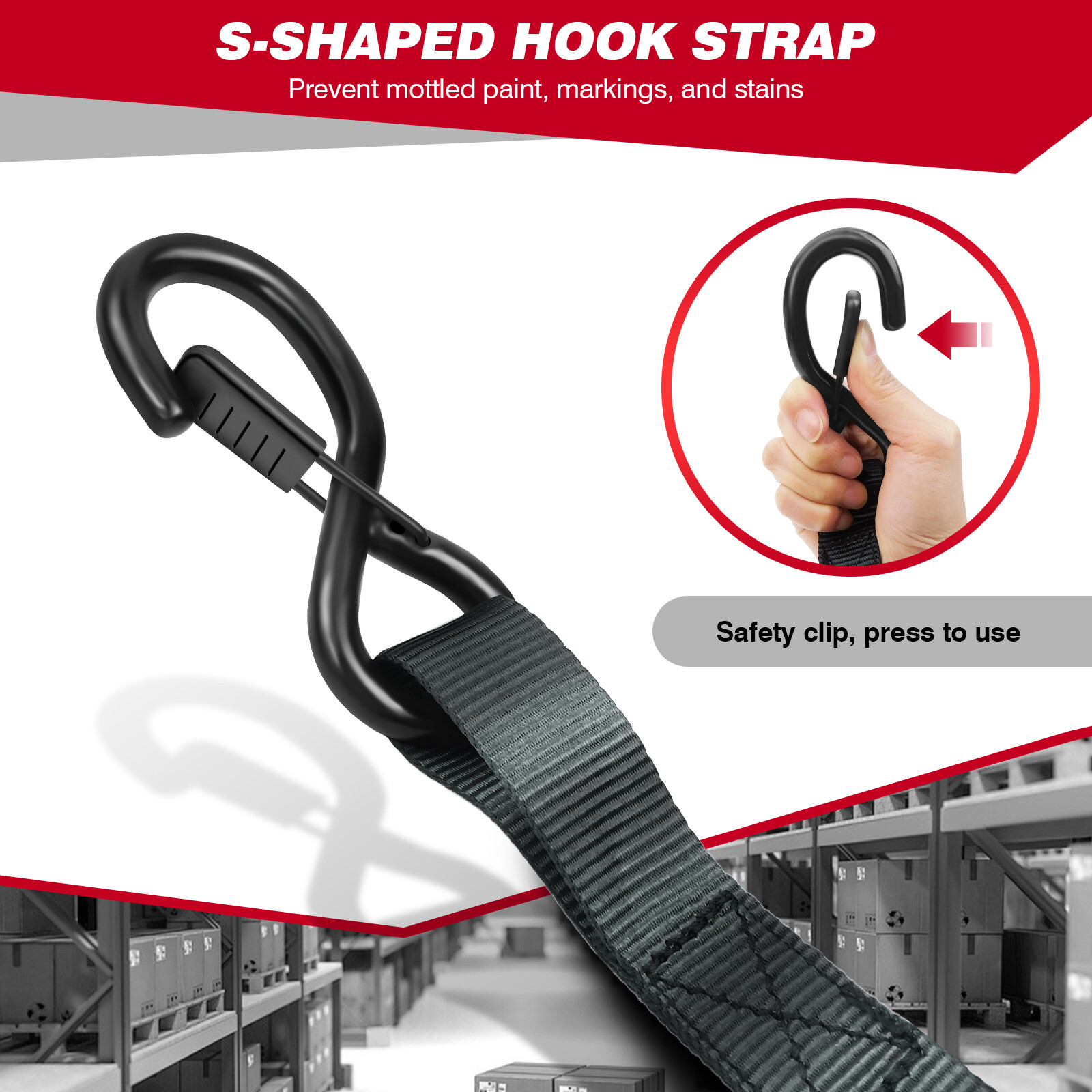 Teis Rachet 4X Heavy Duty Ratchet Ties Down Straps 5 Meter 25mm Lashing Cargo ...