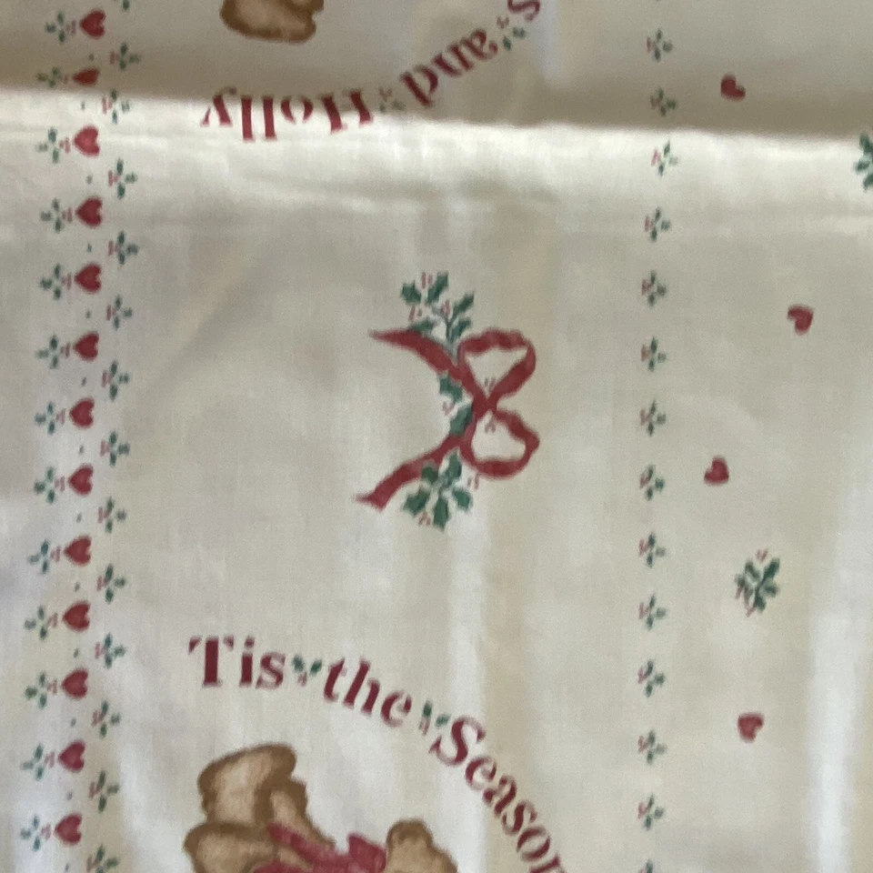 Daisy Kingdom Tis The Season Border 34114 Pasado y Presente 1995 Osos Beige 2 Yardas Foto 4 de 4