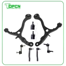 Front Lower Control Arm Ball Joint Tie Rod Suspension For 2008-2012 Honda Accord