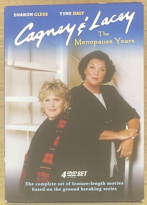 Cagney & Lacey The Menopause Years DVD 4 Disc Set Sharon Gless  