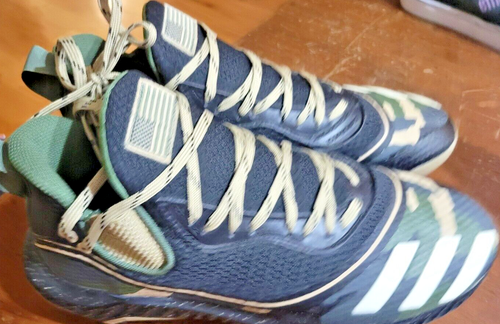ADIDAS -BASEBALL CLEATS ICON BOUNCE METAL MILITARY -Camo -FX4258- MENS Size US 9 - Picture 2 of 7