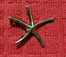 Silvertone Starfish Pendant