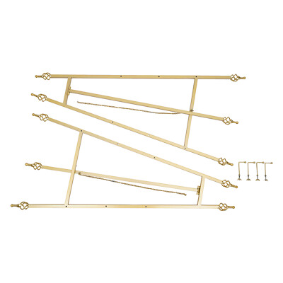 2-Pack Adjustable Steel Easel Stands 90×48cm for Posters & Frames