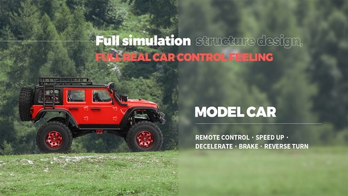 Wltoys XK 2428 2.4G 4WD 30KM/h LED Headlight RC Off-Road 1/24 RTR Crawler Car - Picture 8 of 25