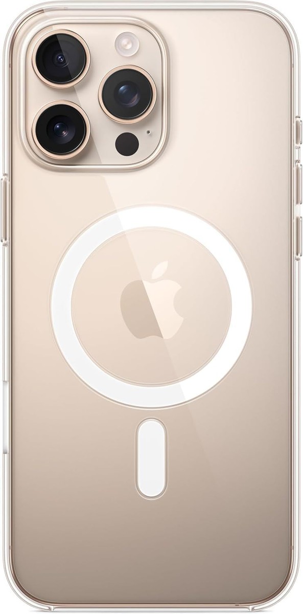 純正 iPhone 16 Pro Clear Case MagSafe対応 onn. MagSafe Compatible Phone Case for iPhone 16 Pro Max