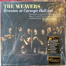 The Weavers Reunion at Carnegie Hall  1963  2 LPs  Analogue AAPF 005  Sealed!