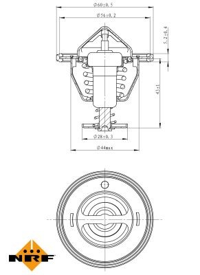 Fits NRF 725088 THERMOSTAT   ⭐UK Stock⭐
