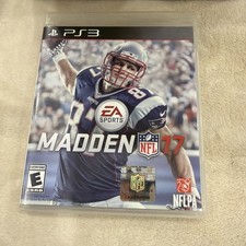 Madden NFL 17 (Sony PlayStation 3, 2016) PS3 Excellent Condition