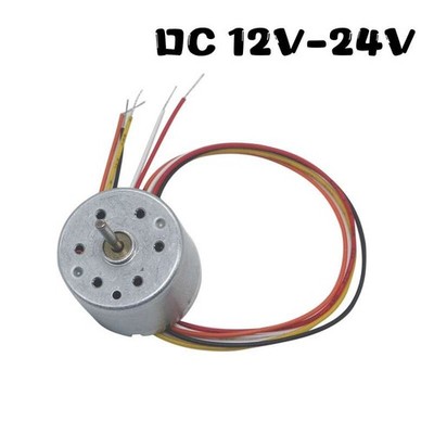 2418 DC 12V-24V Micro Mute 24mm Electric Brushless Motor Driver PWM CW CCW