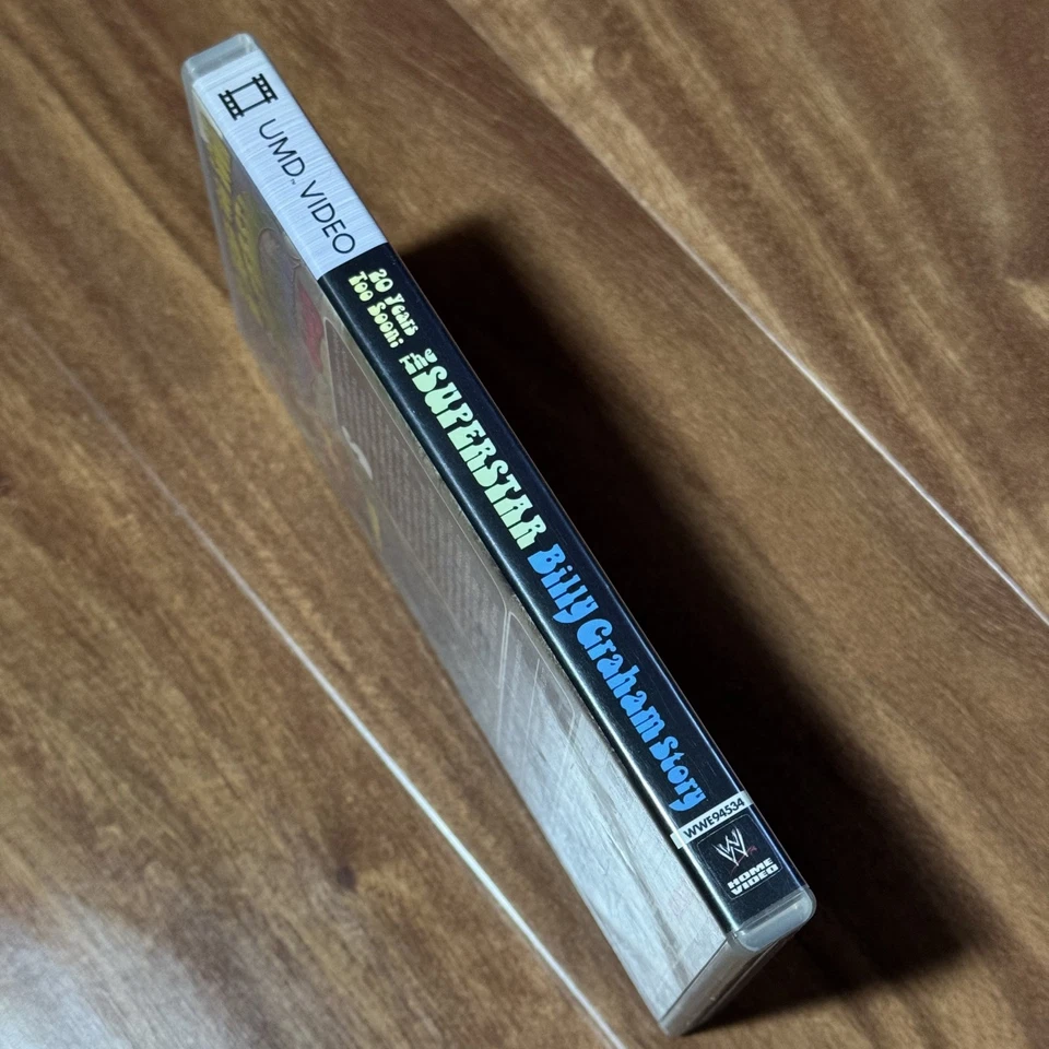 WWE The Superstar Billy Graham Story PSP UMD VIDEO Region 1 Movie Wrestling RARE Foto 3 de 4