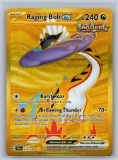 Raging Bolt ex 218/162 Hyper Rare Temporal Forces Pokemon Card Near Mint on eBay