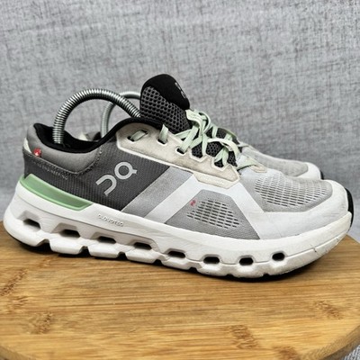 On Cloudrunner 2 Mens 7.5 Running Shoes Sneakers Glacier Sage Comfort Walking
