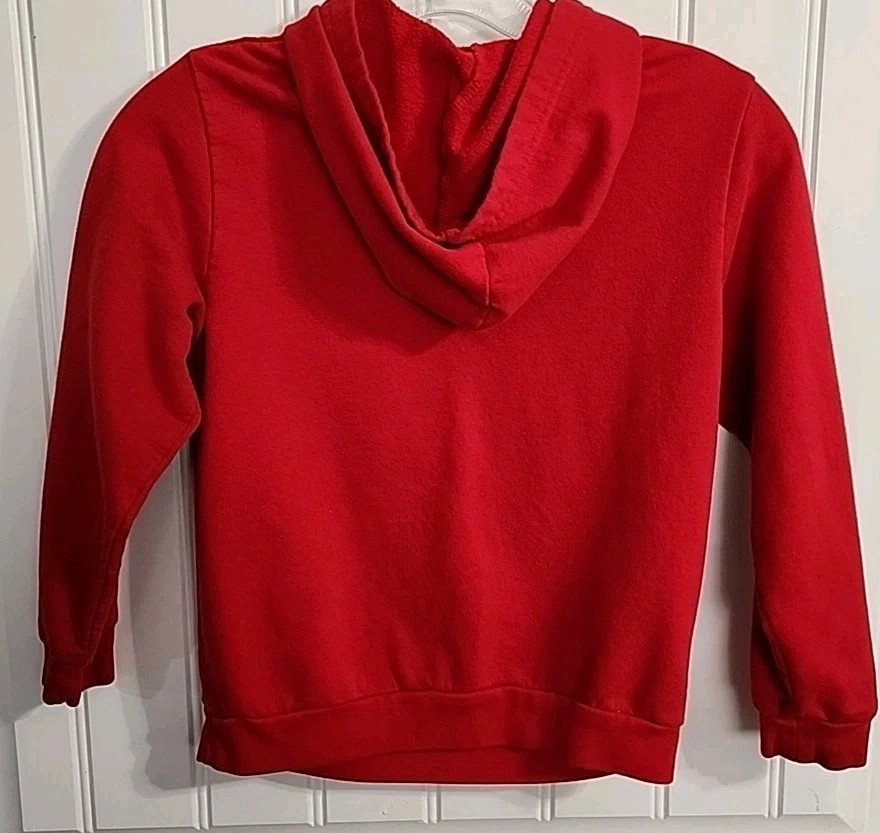 Disney Cars Lightning McQueen Child Pullover Boys 8 Sweatshirt Hoodie - Image 4 of 4