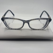 Swarovski SK 5243 090 Blue Havana Women's Eyeglasses Frames 54-15-135mm C340