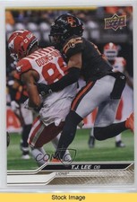 2024 Upper Deck CFL Gold TJ Lee #60 READ 1g8w