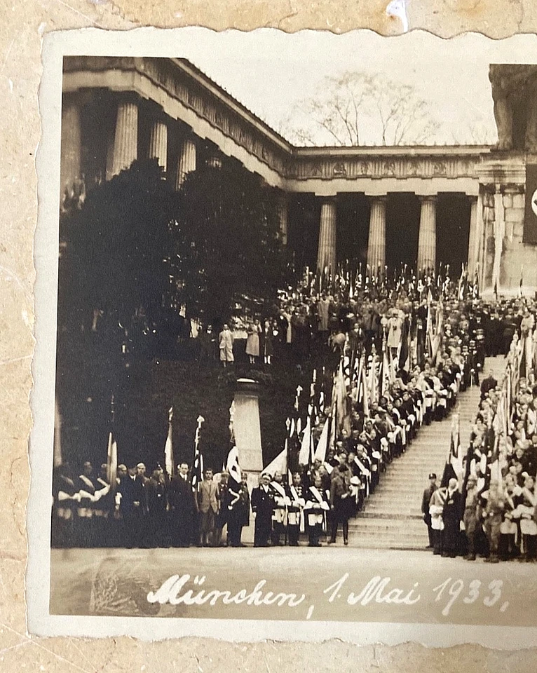 PRE-W2 GERMAN LABOR DAY 1933 (DÍA DEL TRABAJO 1933) FOTO POSTAL Foto 4 de 4