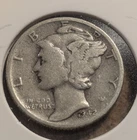 1942-S MERCURY DIME