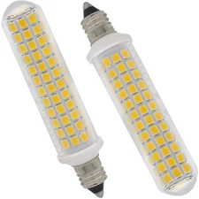 JD E11 Led Bulb 120V 100W Halogen Bulbs Equivalent, T3 T4 Mini Candelabra Base