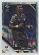 2021-22 Topps Chrome UCL Aqua Lava Refractor Adama Traore #65 Rookie RC