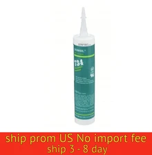DOWSIL Silicone Sealant: 734, White, 10 oz, Cartridge, 301% to 500% (E12)