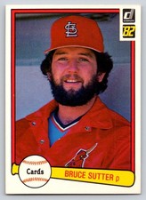 1982 Donruss - Bruce Sutter #372