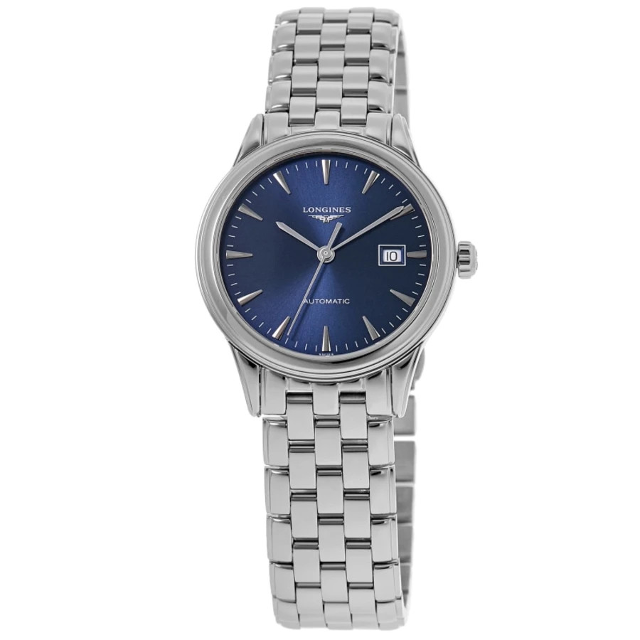 New Longines Flagship Automatic 30mm Blue Dial Women Watch L4.374.4.92.6
