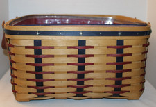 LONGABERGER  PROUDLY AMERICAN SMALL WASHDAY B...