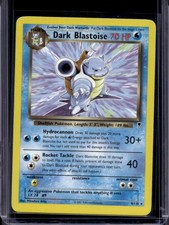 2002 Pokemon Legendary Dark Blastoise #4/110