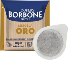 Caffè Borbone Compostable Pod, Gold Coffee Blend - 100 Pads - Compatible with  0.27 per lighter