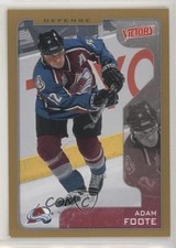 2001-02 Upper Deck Victory Gold Adam Foote #95 0c2