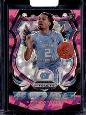 2020 Panini Prizm Draft Picks Collegiate #89 Cole Anthony Pink Ice