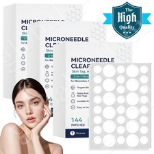 1 3BOX Curalona Microneedle Patches 144pcs, Skin Tag Wart Acne Remover Patches