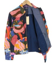 SCOTCH SODA Men Jacket M Colourful Pattern Drawstring Waist Lightweight