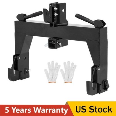 3-Point Quick Hitch to Category 1 & 2 3000 LBS Lifting Capacity with 2'' Receiver