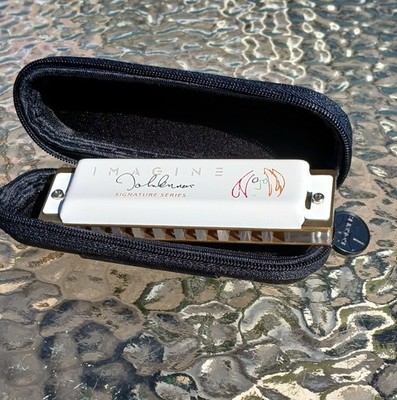 Imagine John Lennon Signature Series Hohner Harmonica With Case | eBay
