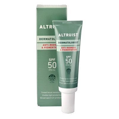 Altruist Dermatologist Anti Redness and Pigmentation SPF50 Tinted Face Cream