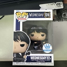 Funko Pop! Vinyl: The Addams Family - Wednesday With Cello - Funko...