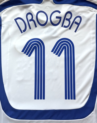 2007/08 Chelsea Authentic Third Jersey #11 Drogba XL adidas Player