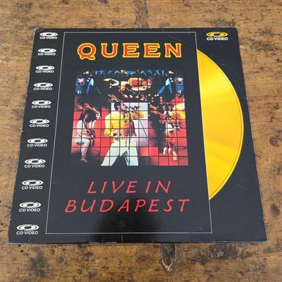 LP Queen - Live In Budapest 0805101 1987 CDV Made In UK Rock Vinyl