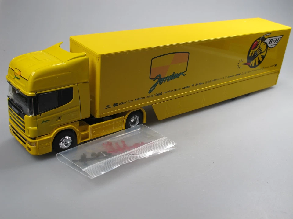Eligor 11325 Scania 144L 530 F1 Renntransporter Race Truck Jordan Formel 1 1:43 - Bild 2 von 4